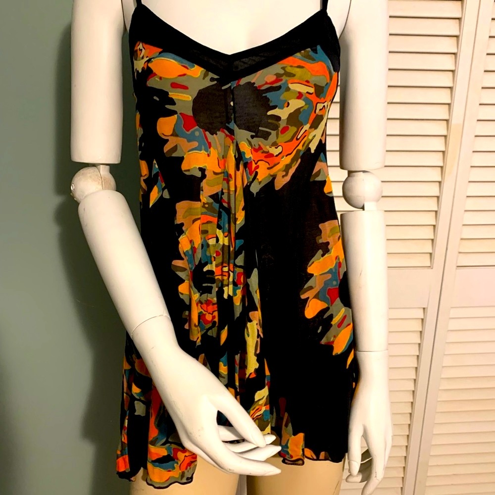 French Connection Opal Jersey Strappy Tank Top
